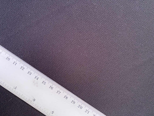Bubble Satin - Black - 59"Wide - Sold By The Metre