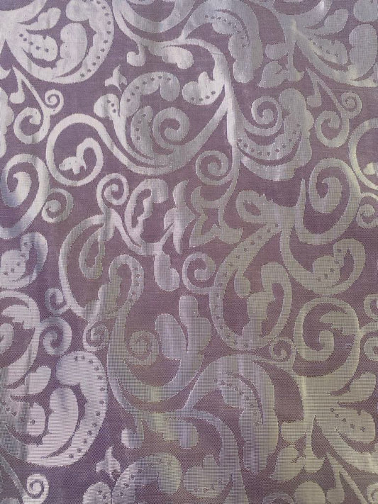 Brocade - Beige/Gold - 63" Wide - Sold By The Metre