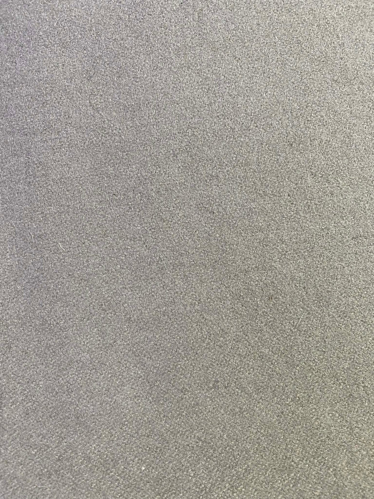 100% Wool - Grey- 62"Wide - Sold By The Metre