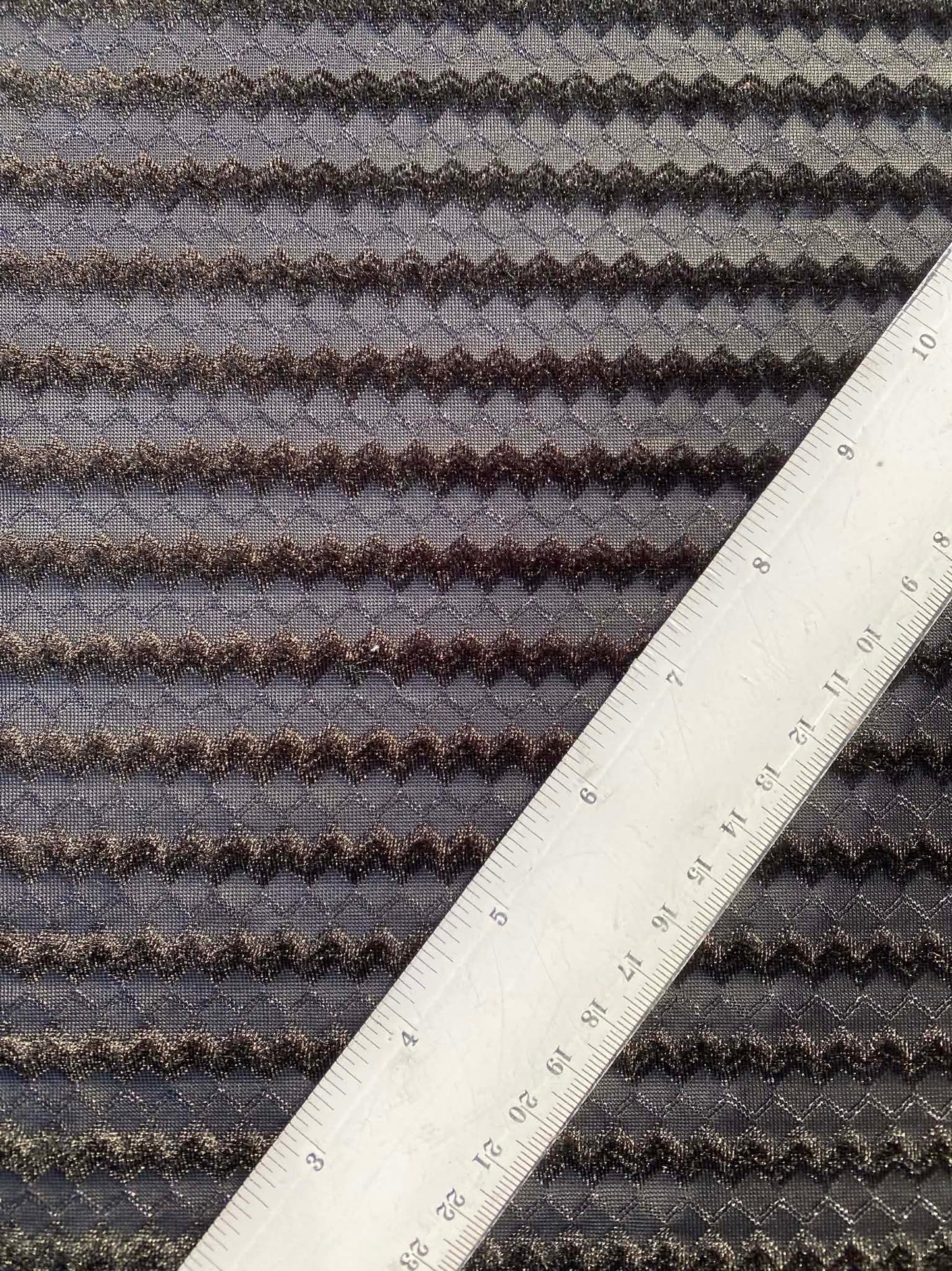 Burnout Velvet - Black - 57"Wide - Sold By The Metre