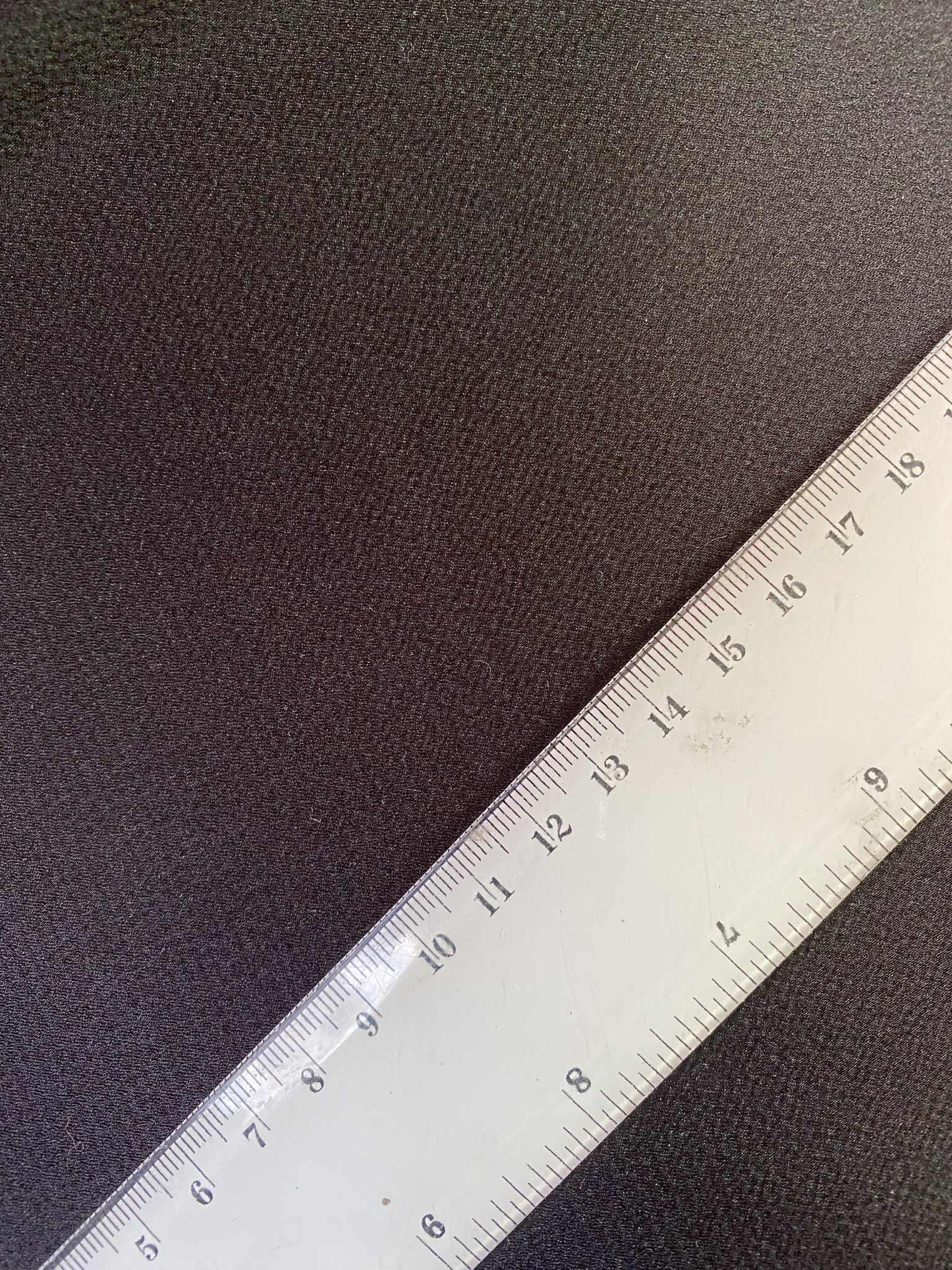 Bubble Satin - Black - 59"Wide - Sold By The Metre