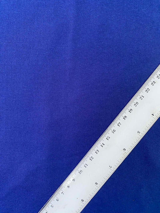 Poly Suiting Modal - Royal Blue - 58"Wide - Sold By The Metre