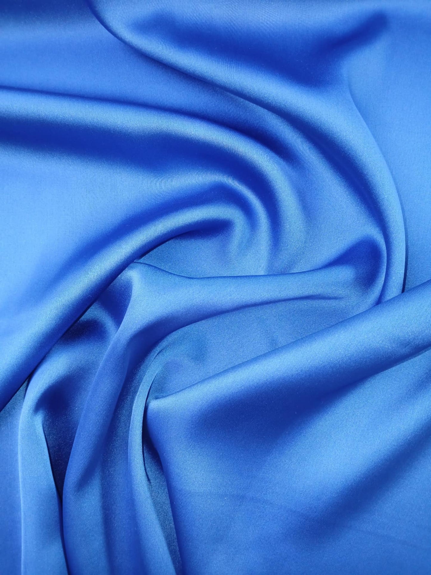 Satin - Royal Blue - 57" Wide - Sold By The Metre
