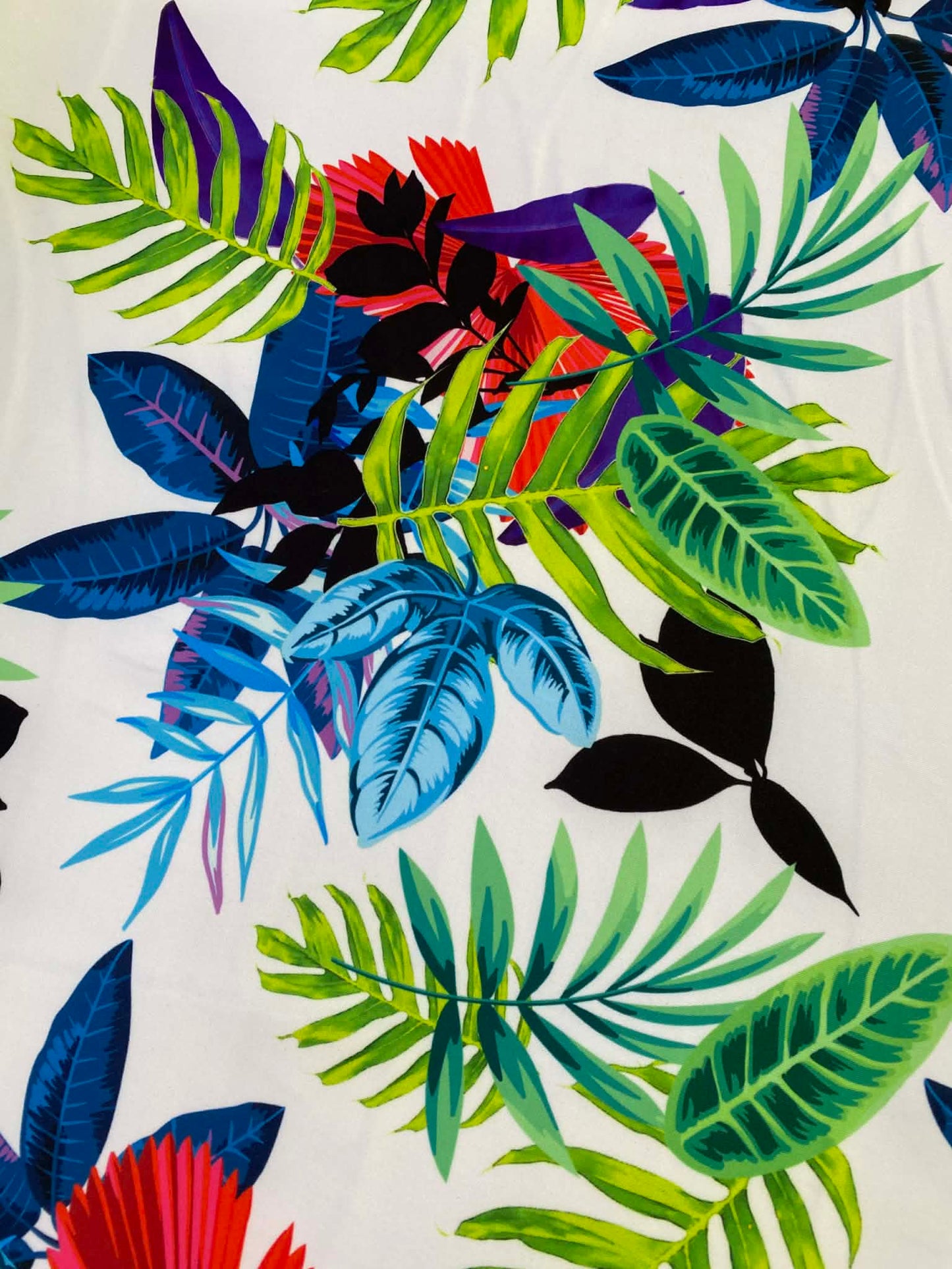 Scuba - White/Green/Red/Blue - 60"wide - Sold By The Metre