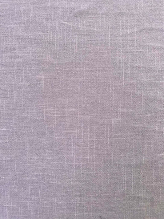 Ivory Cotton Linen Blend Fabric – 54" Wide (£4.99/m)