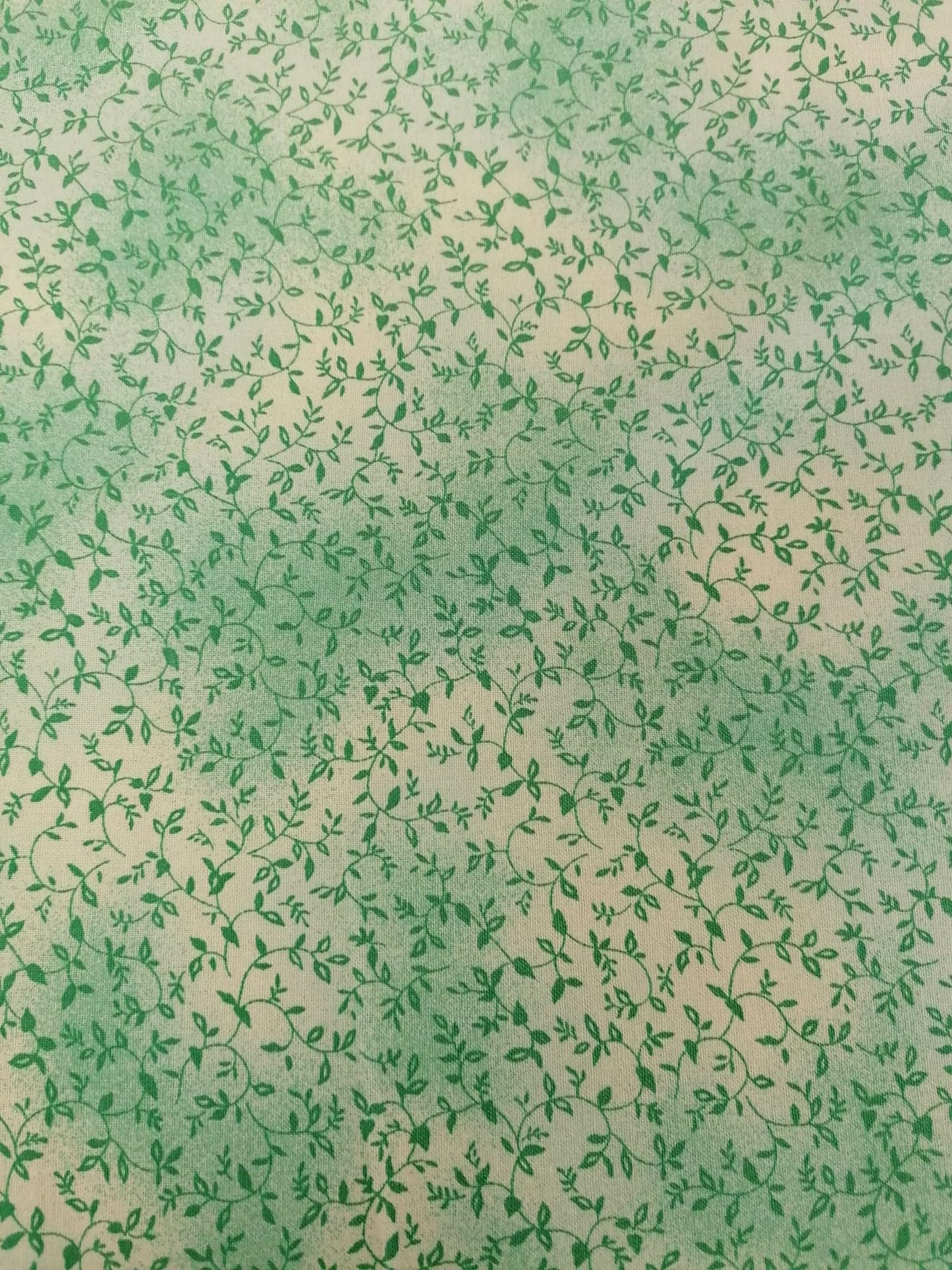 100% Cotton - Crafting & Quilting - Green - 44" Wide - Sold By The Metre