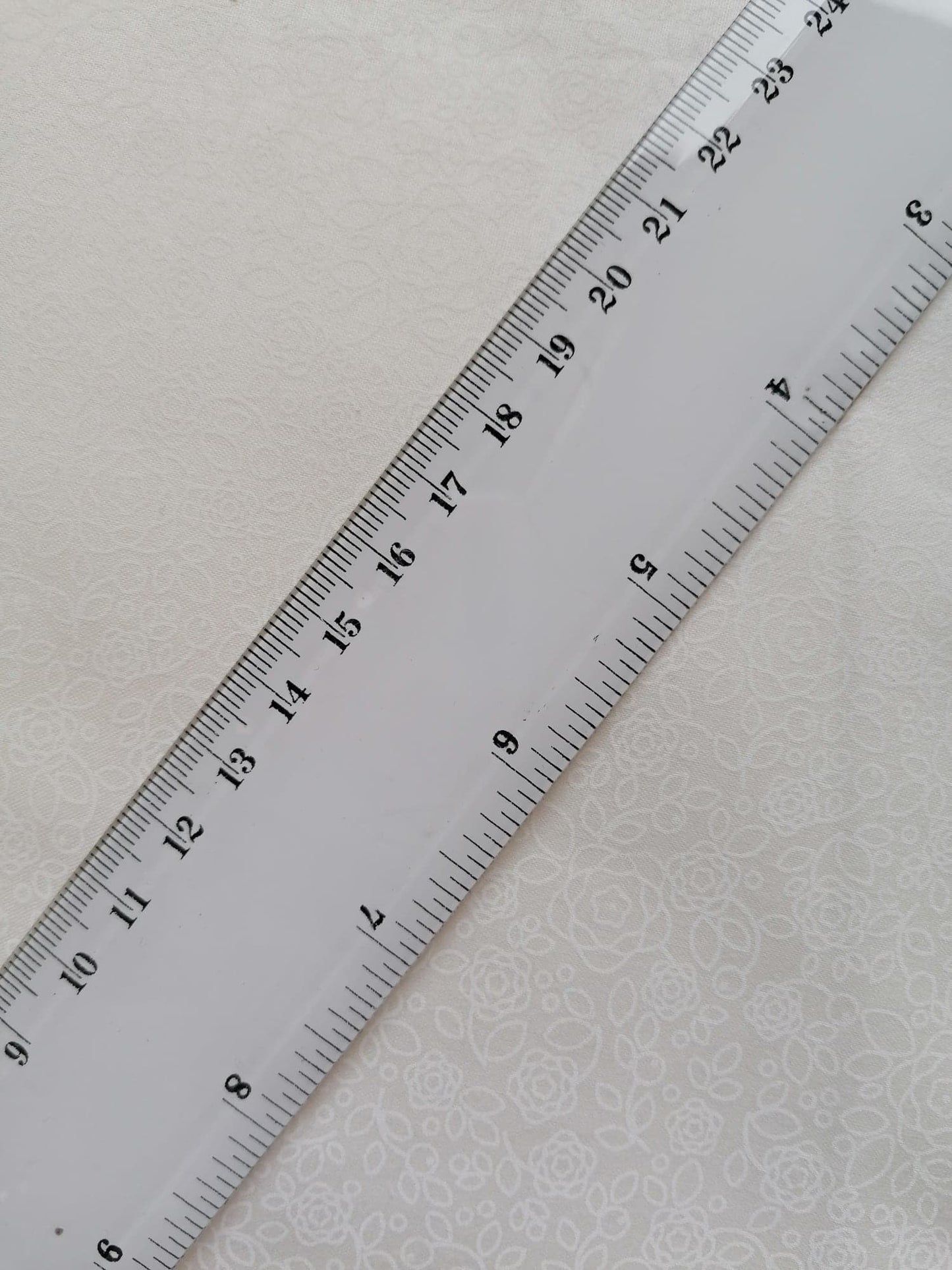 100% Cotton - Crafting & Quilting - Des 108 - Cream on Cream - 44" Wide - Sold By the Metre