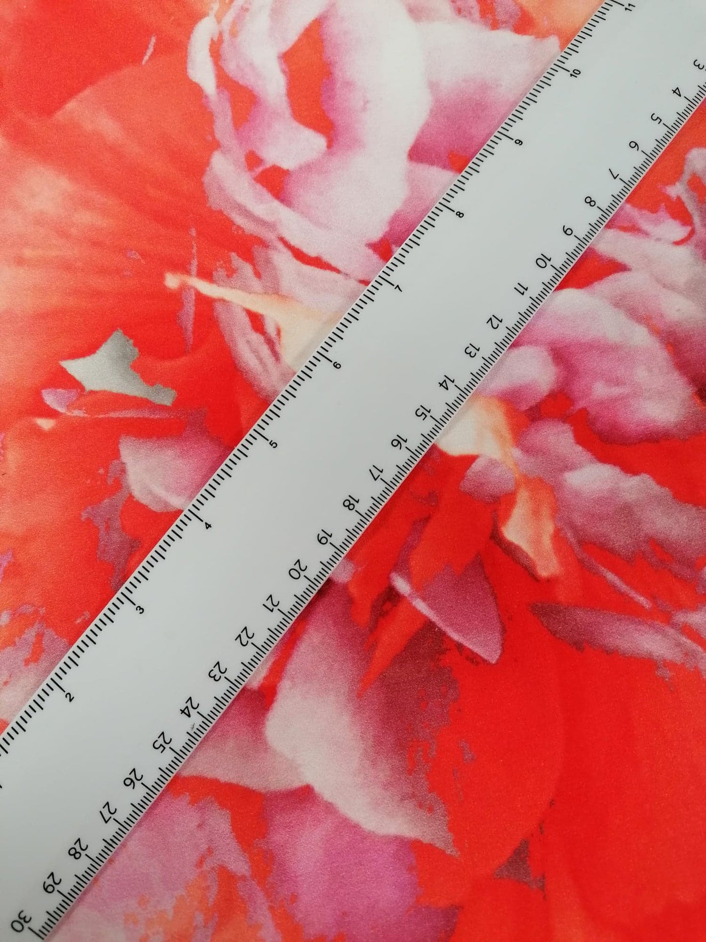 Cotton - Floral - Pink/Orange/Black/Peach - 62" Wide - Sold By the Metre