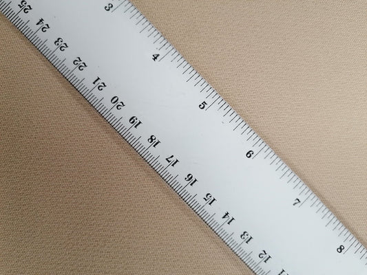 Polyester Bi Stretch - Beige - 58" Wide - Sold By the Metre