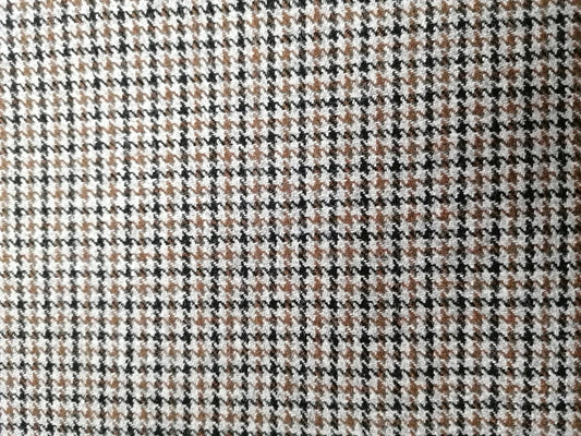 Wool Mix - Brown/Black/Grey - 60" Wide - Sold By the Metre