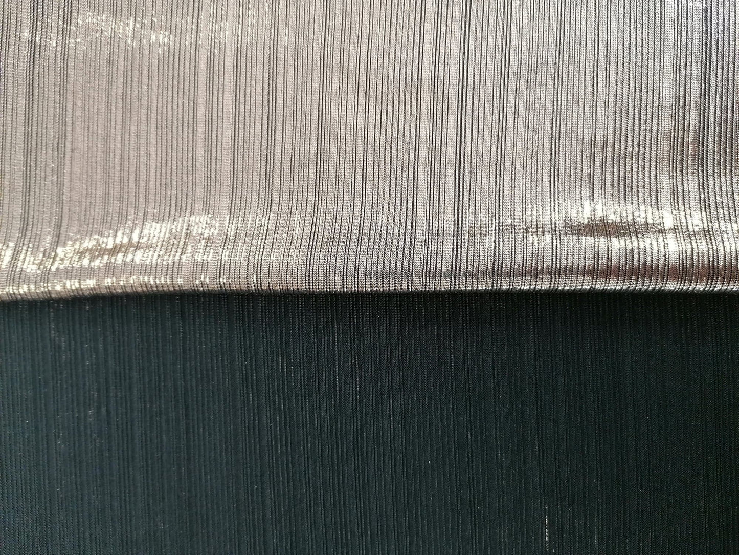 Plisse - Gold/Black - 58" Wide - Sold By the Metre