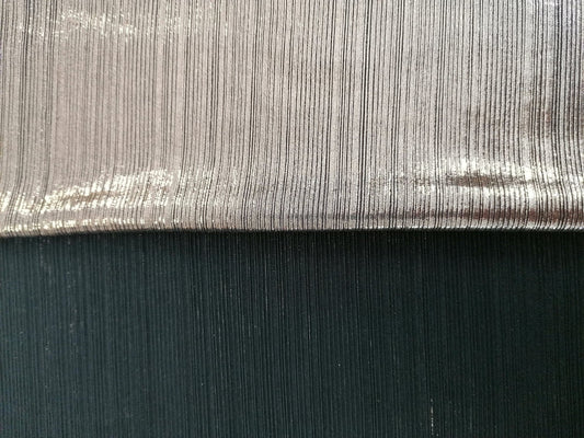 Plisse - Gold/Black - 58" Wide - Sold By the Metre