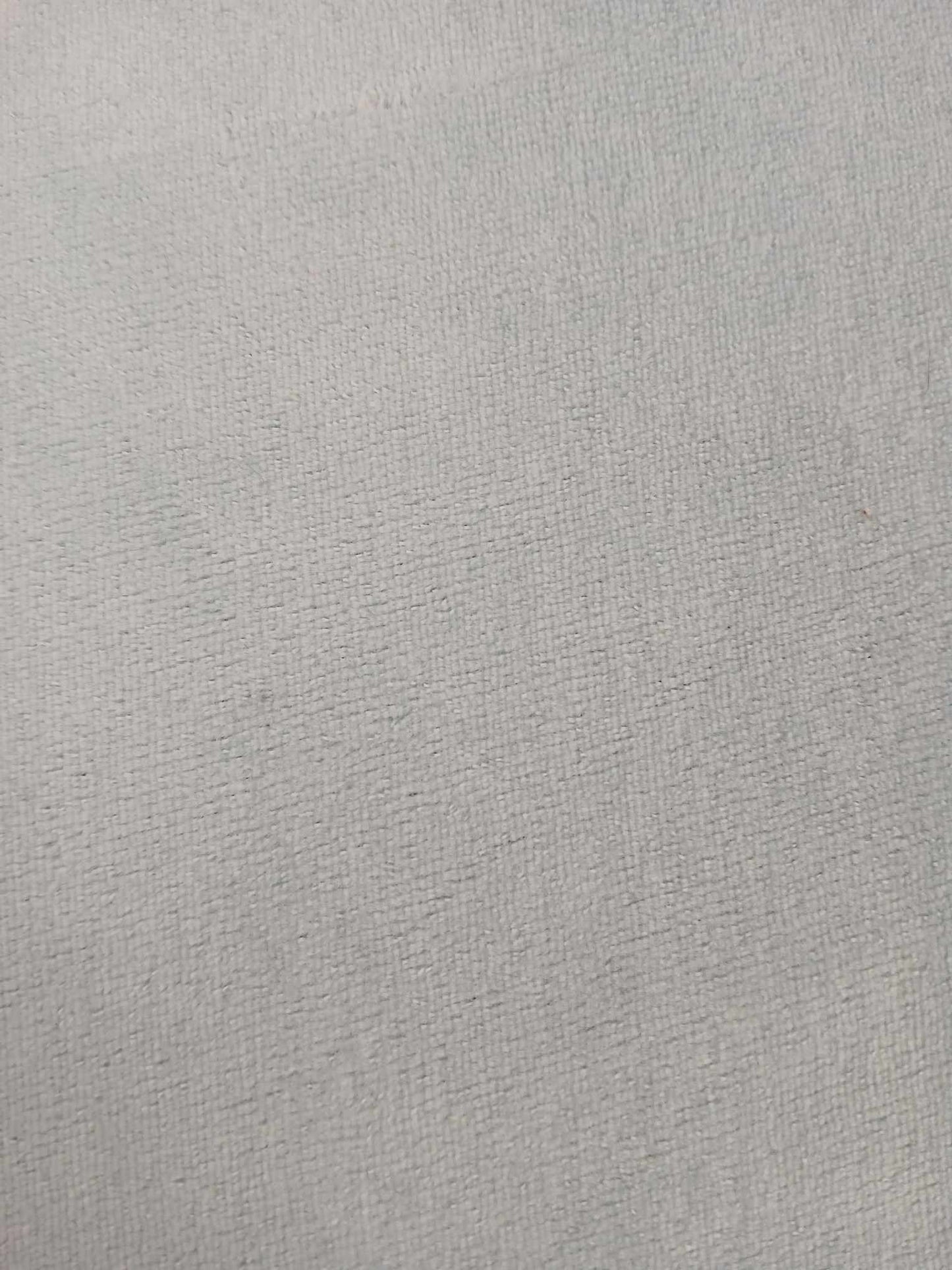 Cotton/Nylon Plush - Baby Blue - 70" Wide - Sold By the Metre
