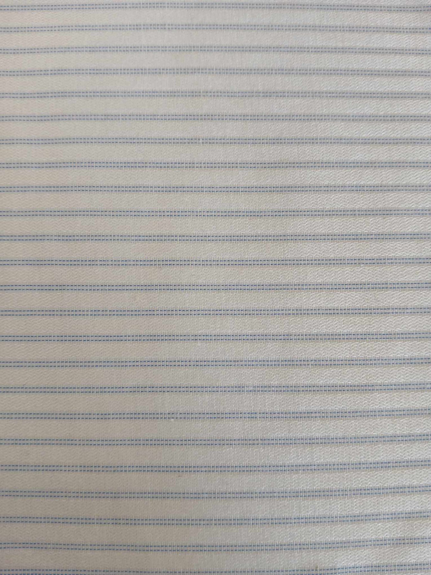 Poly Lycra Suiting - Stripe - Blue/White - 58" Wide - Sold By the Metre