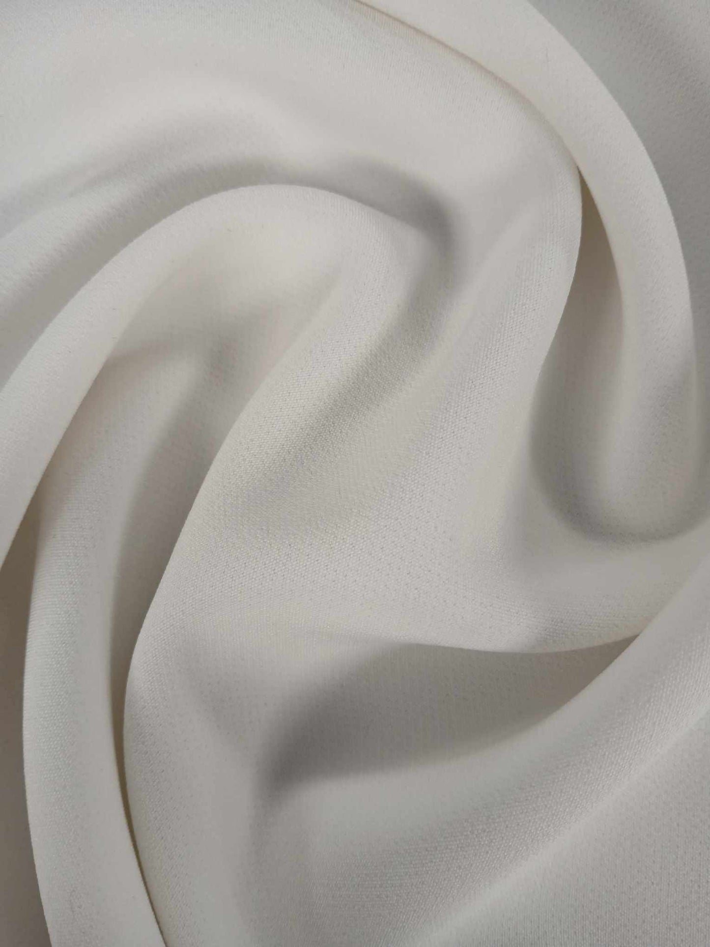 Heavy Bi Stretch Lycra - Ivory - 57" Wide - Sold By The Metre