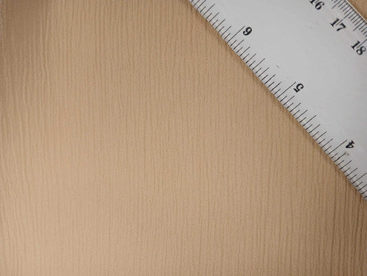 Crinkle Chiffon - Beige - 56" Wide - Sold By the Metre
