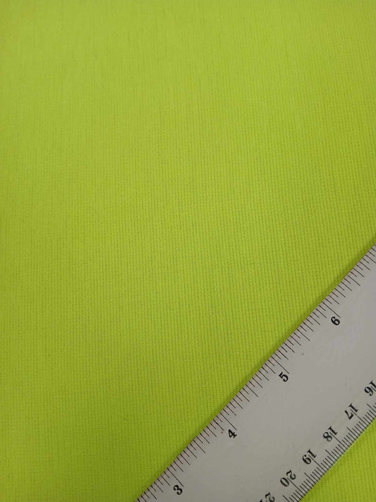 Ponte Roma - Florescent Yellow - 61" Wide - Sold By the Metre