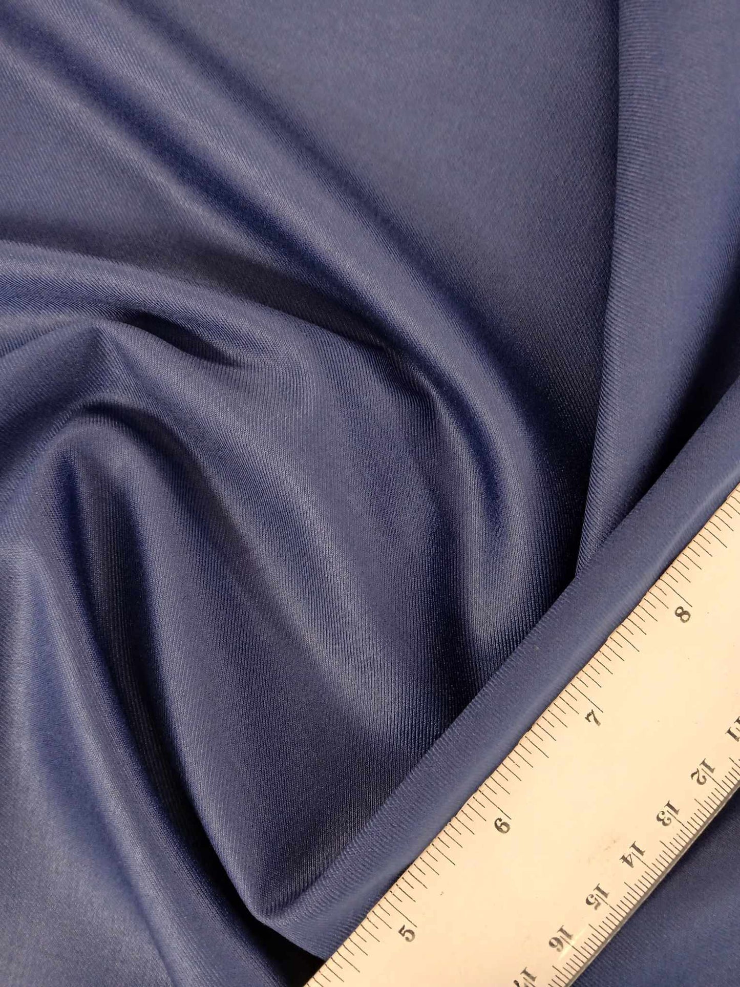 Super Fine Luxury Tropical Wool Suiting - Royal Blue - 58" Wide - Sold By the Metre