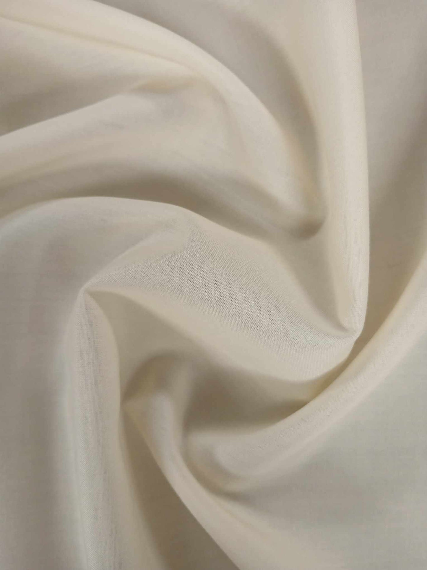 Viscose - Cream - 57" Wide - Sold By the Metre