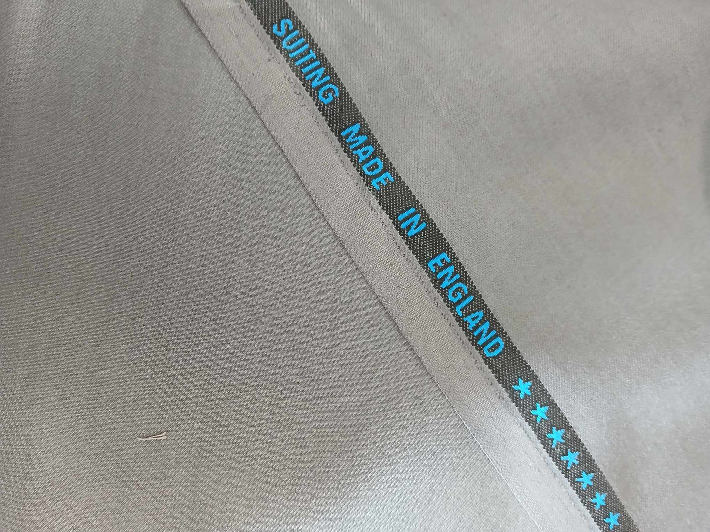 Super Fine Luxury Tropical Wool Suiting - Grey - 58" Wide - Sold By the Metre