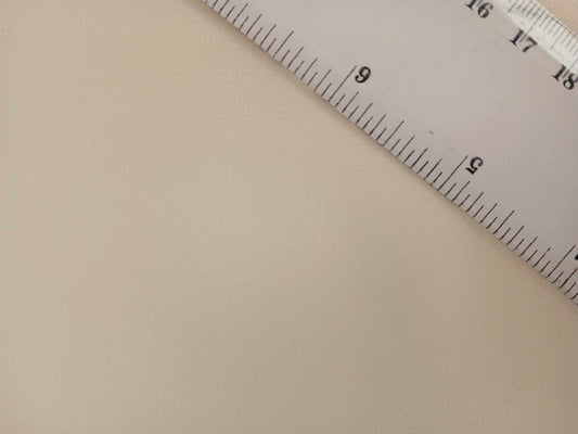 Super Fine Luxury Tropical Wool Suiting - Cream - 58" Wide - Sold By the Metre