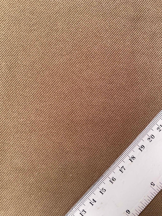 Polyester Moleskin Twill - Camel - 56"wide - Sold By The Metre