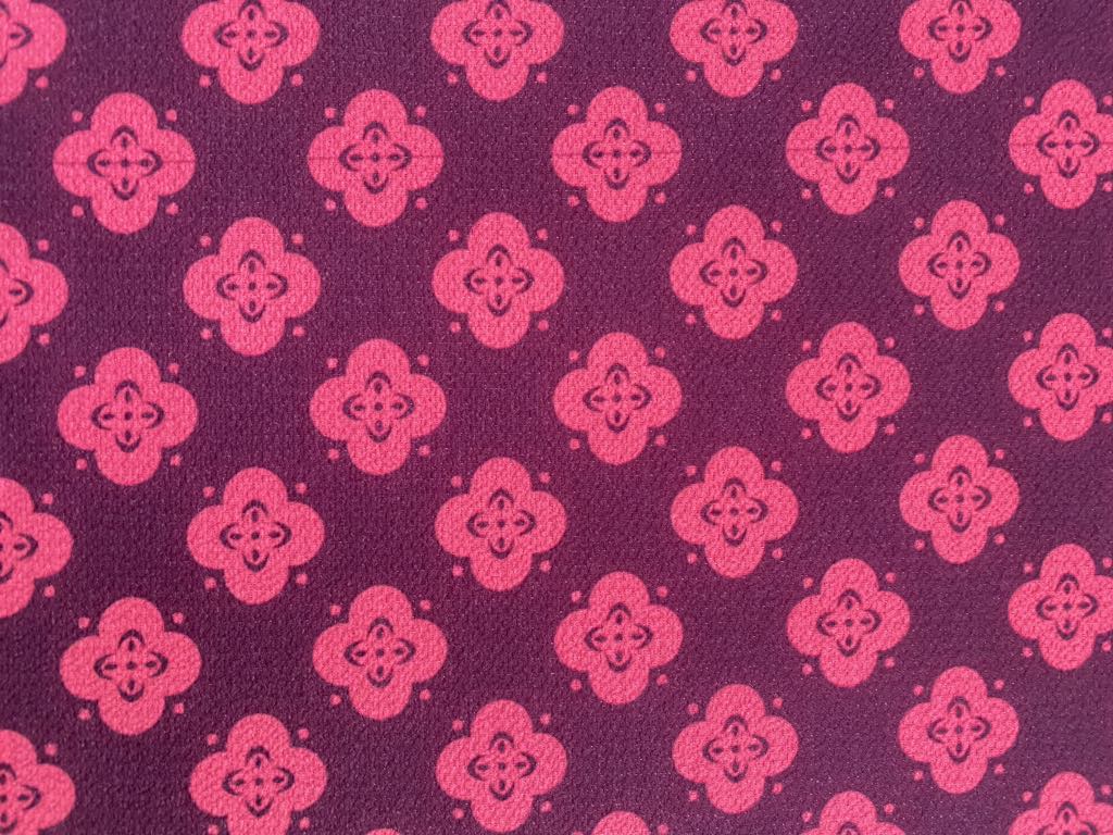 Crepe - Purple/Pink - 60" Wide - Sold By The Metre