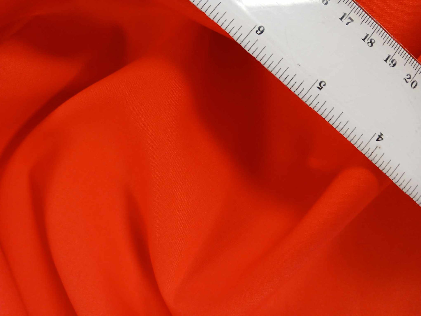 100% Cotton - Red - 60" Wide - Sold By the Metre
