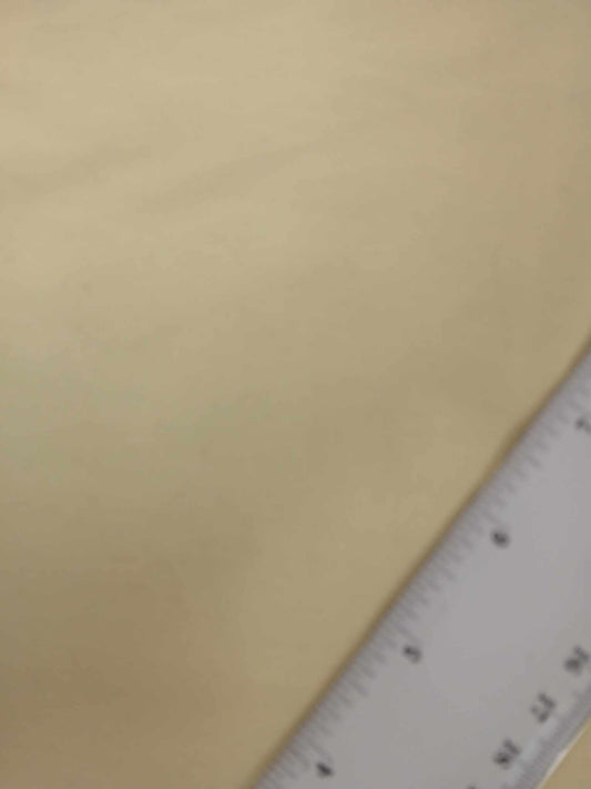 100% Cotton - Pale Lemon - 60" Wide - Sold By the Metre