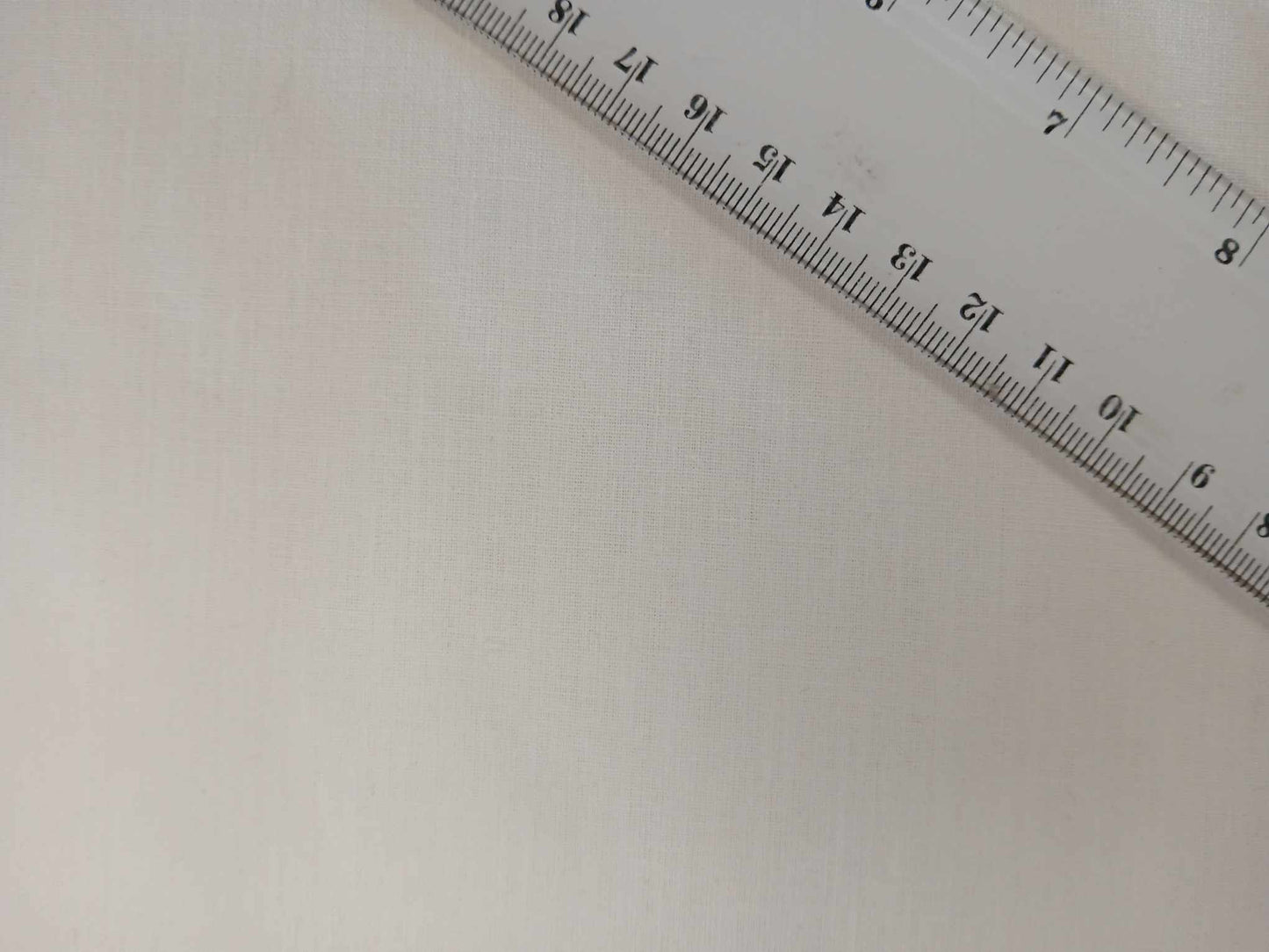 100% Cotton - Ivory - 60" Wide - Sold By the Metre