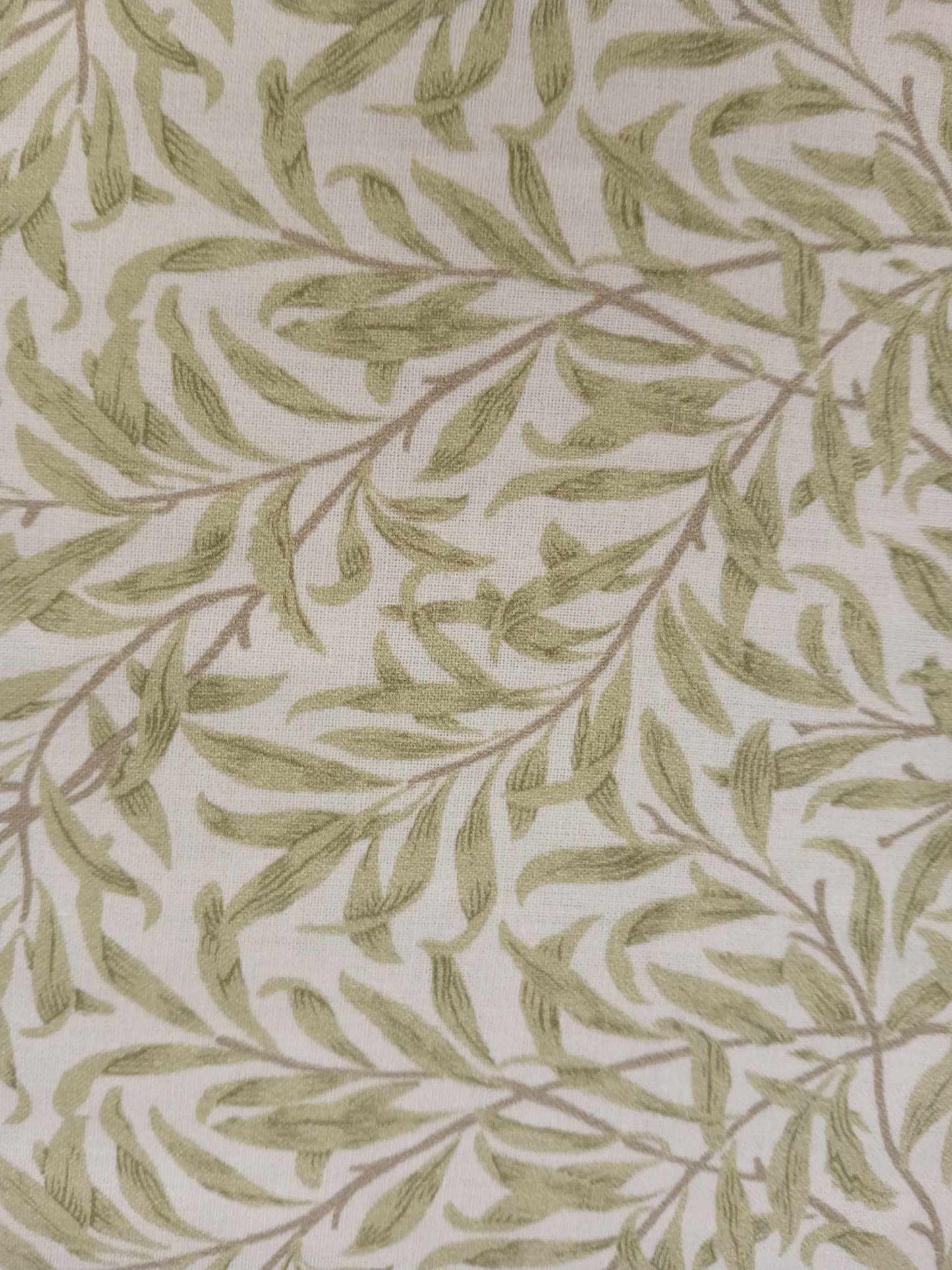 100% Cotton - Willow Bough - Sage - 55" Wide - Sold By the Metre