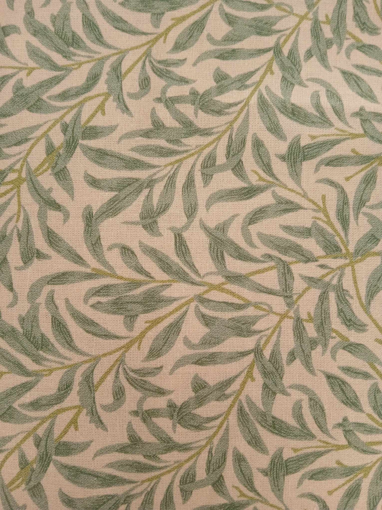 100% Cotton - Willow Bough - Duckegg - 55" Wide - Sold By the Metre