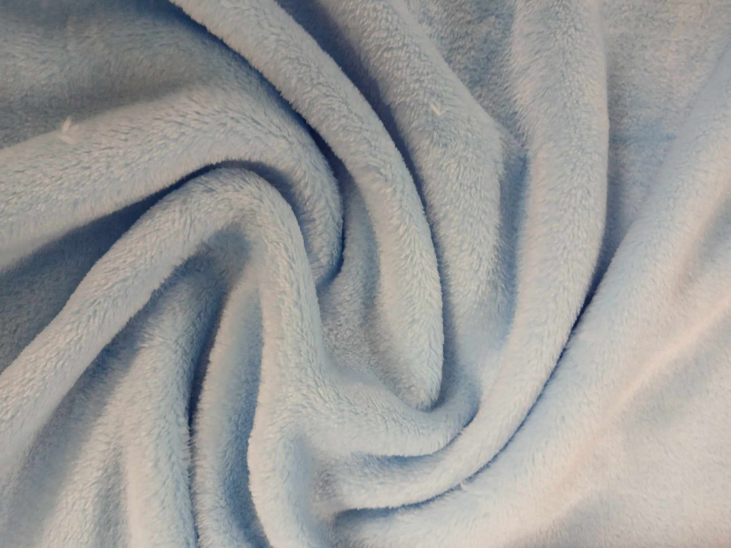 Cuddle Fleece - Baby Blue - 62" Wide - Sold By the Metre