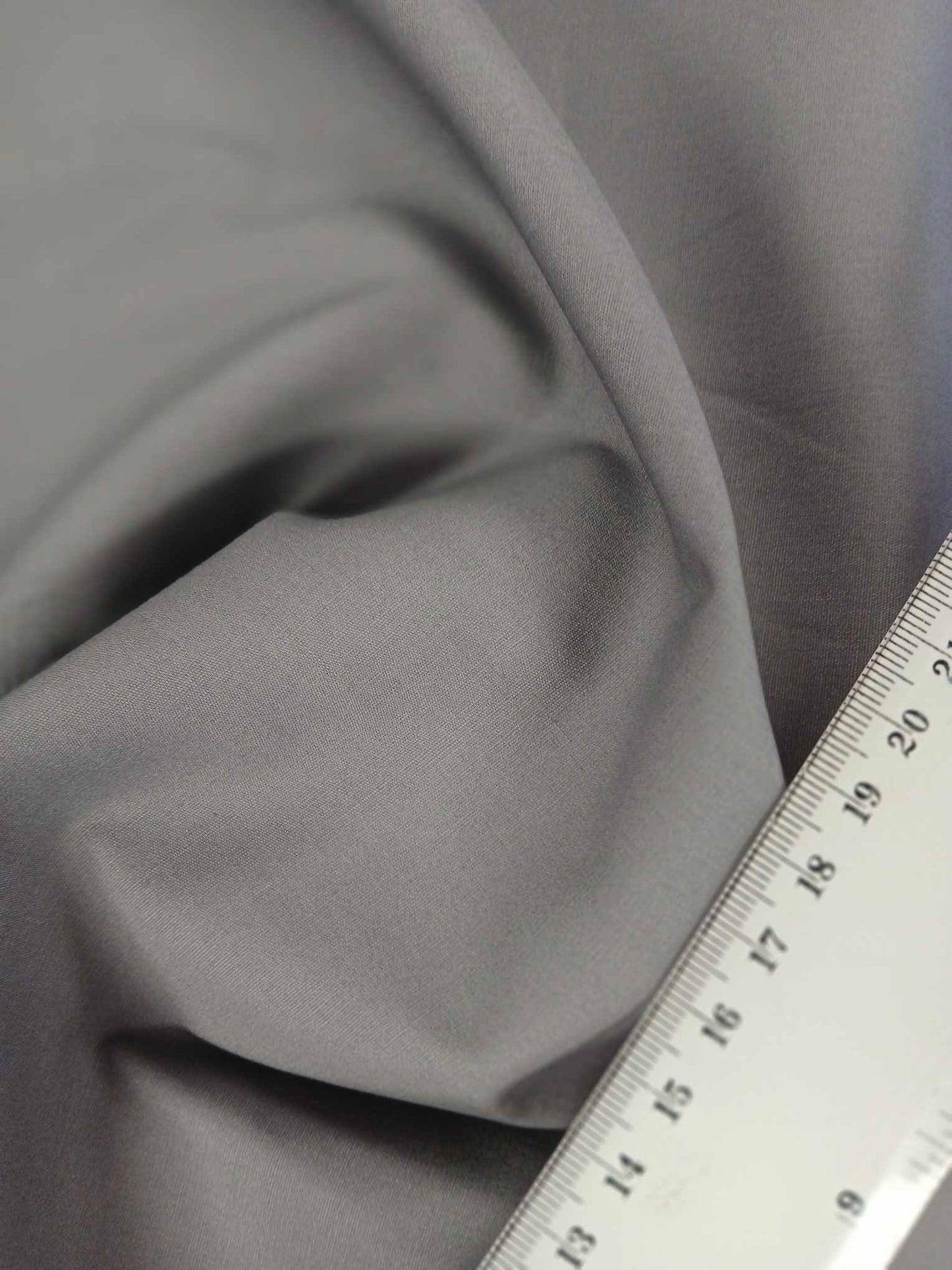 100% Cotton - Mid Grey - 60" Wide - Sold By the Metre