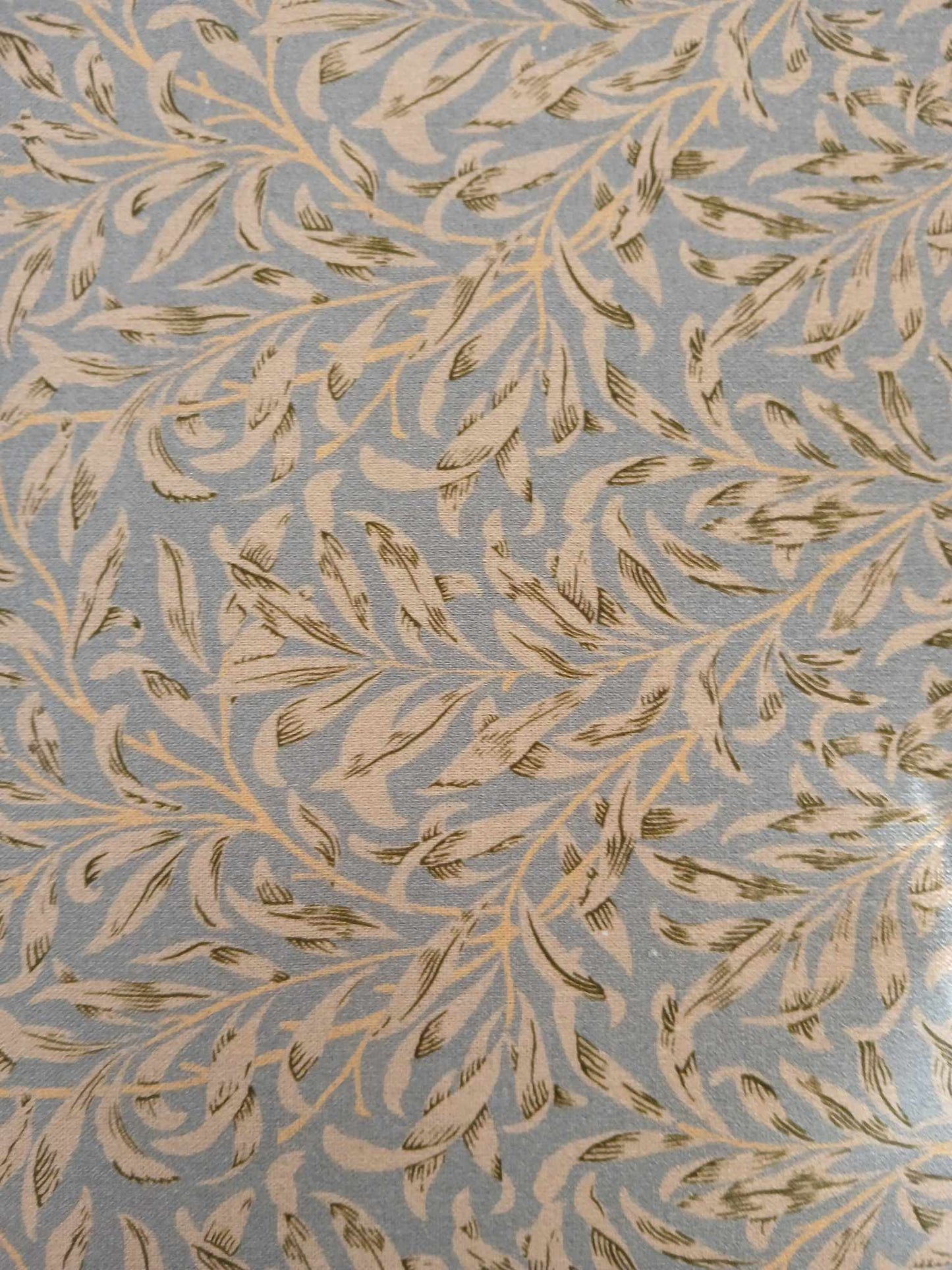 100% Cotton - Willow Bough - Grey - 55" Wide - Sold By the Metre