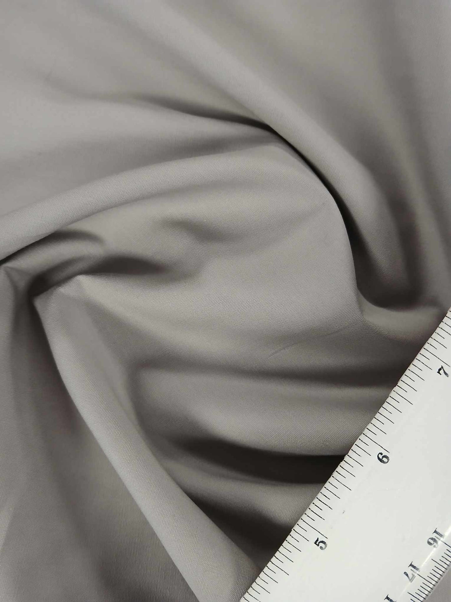 100% Cotton - Light Grey - 60" Wide - Sold By the Metre