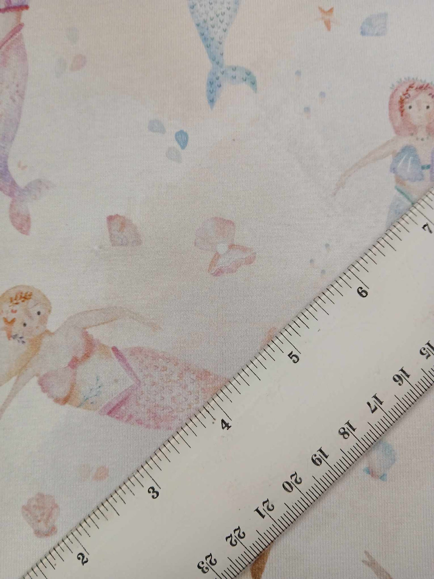 95% Cotton 5% Lycra Jersey - Pink/Purple/Blue - 63" Wide - Sold By the Metre