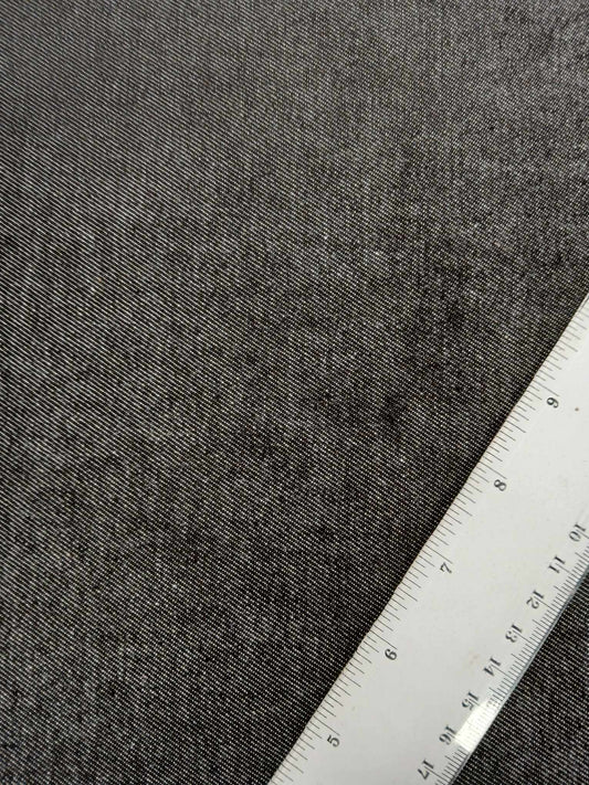 Denim Lycra - Charcoal - 56" Wide - Sold By the Metre