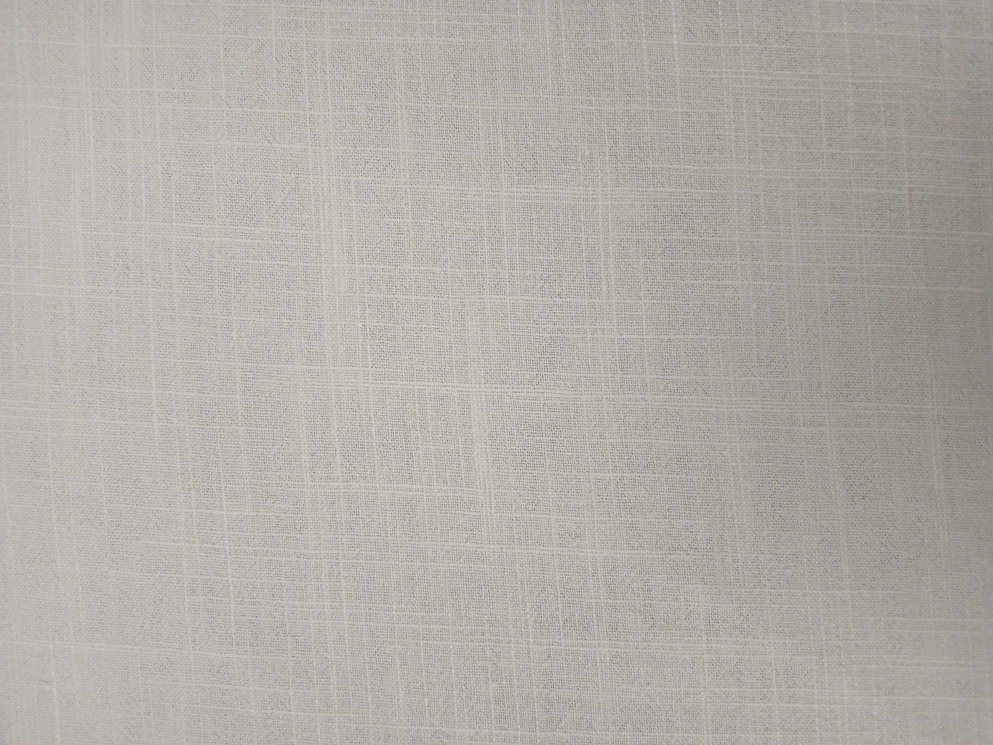Cotton Linen - White - 52" Wide - Sold By the Metre