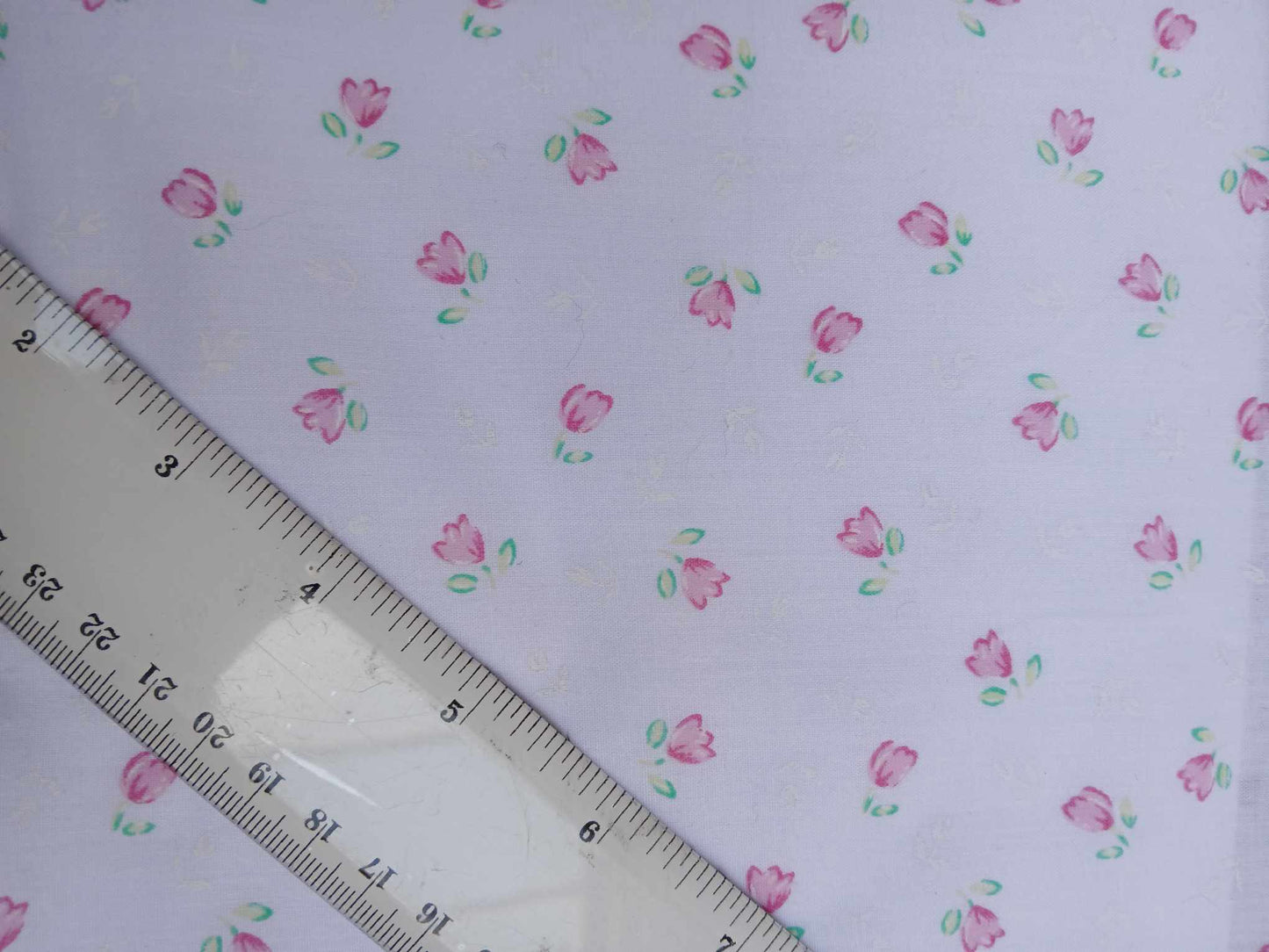 Poly Cotton - Lilac/Pink/Green/White - 44" Wide - Sold By the Metre