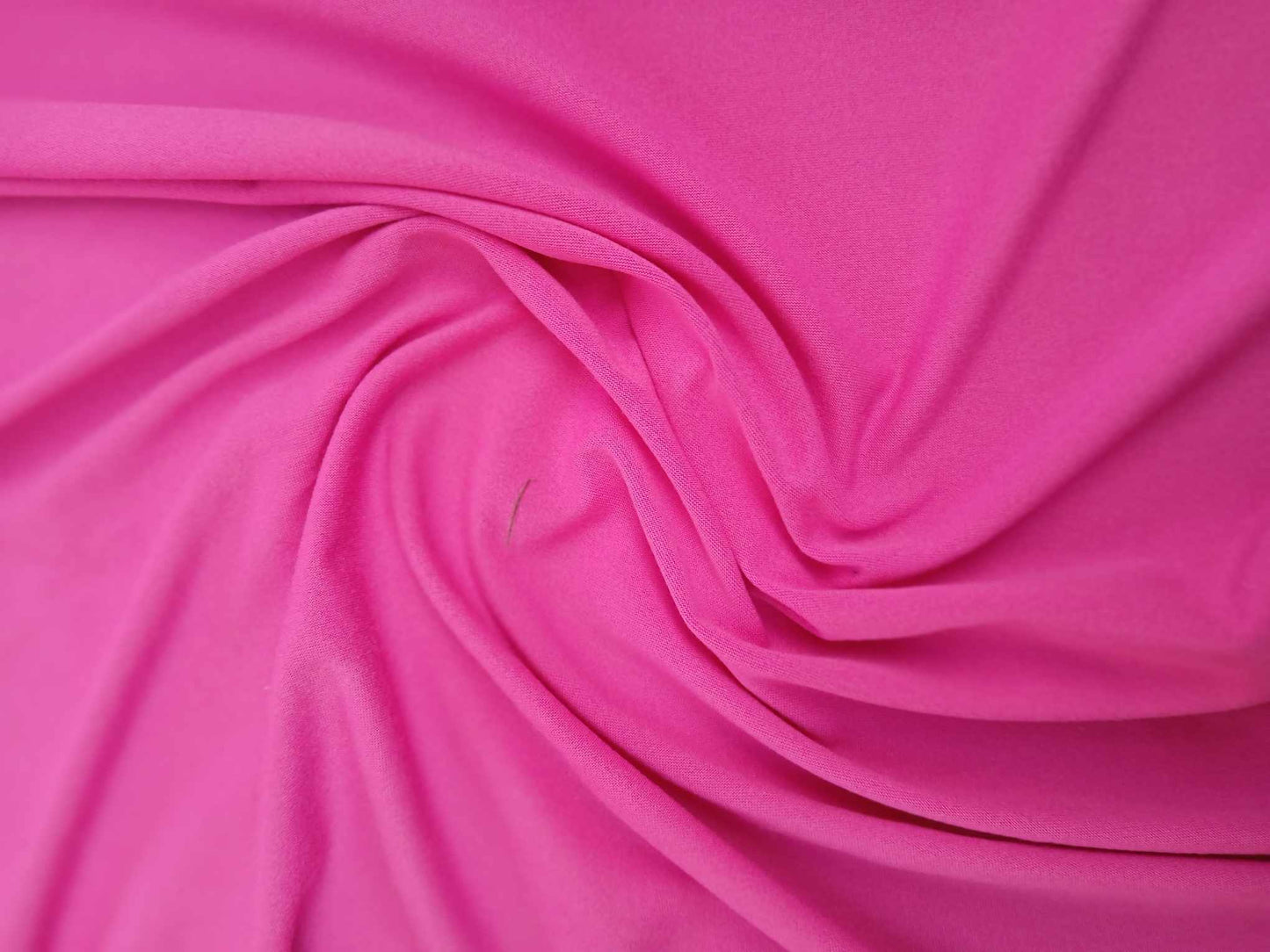 Poly Lycra Soft Touch - Hot Pink - 63" Wide - Sold By the Metre