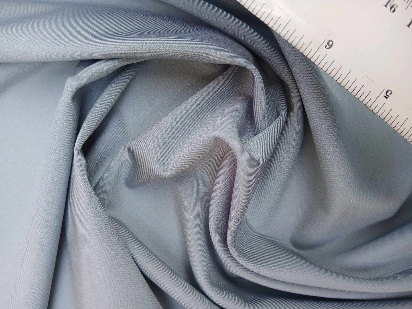 Swimwear Lycra - Dusty Blue - 61" Wide - Sold By the Metre