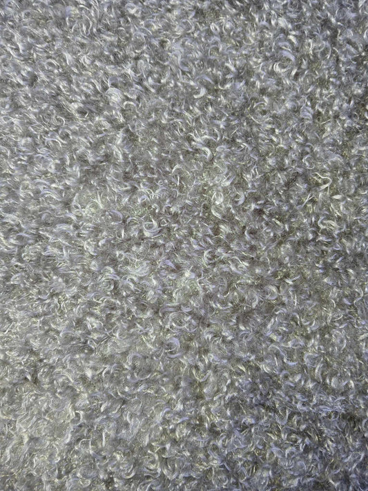 Fur -Silver Grey - 63" Wide - Sold By The Metre