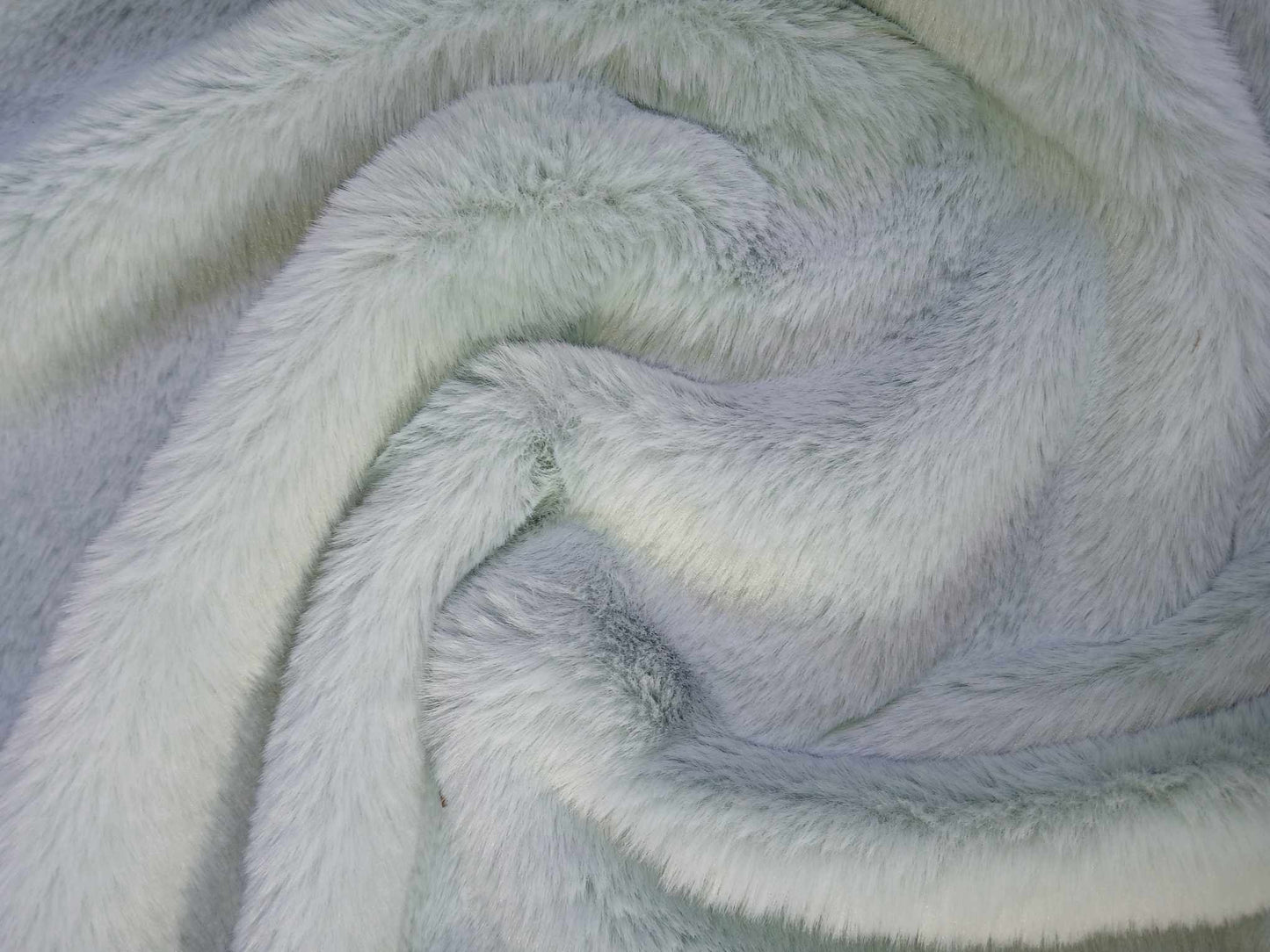 Fur - Mint Green - 63" Wide - Sold By The Metre