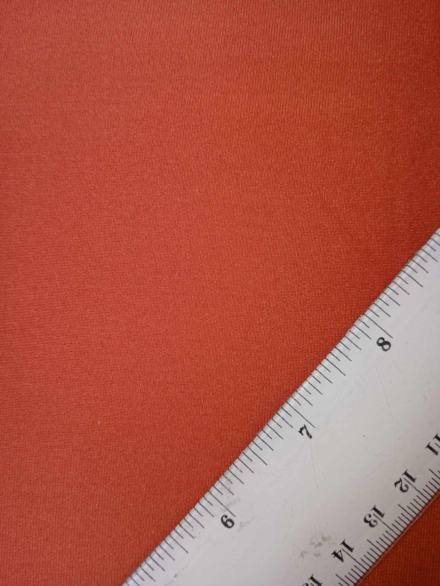 Swimwear Lycra - Rust - 63" Wide - Sold By The Metre