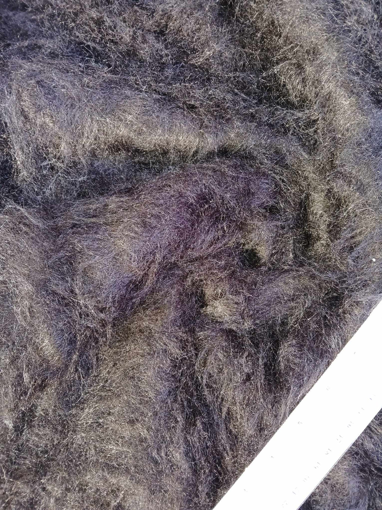 Fur - Black - 60" Wide - Sold By The Metre