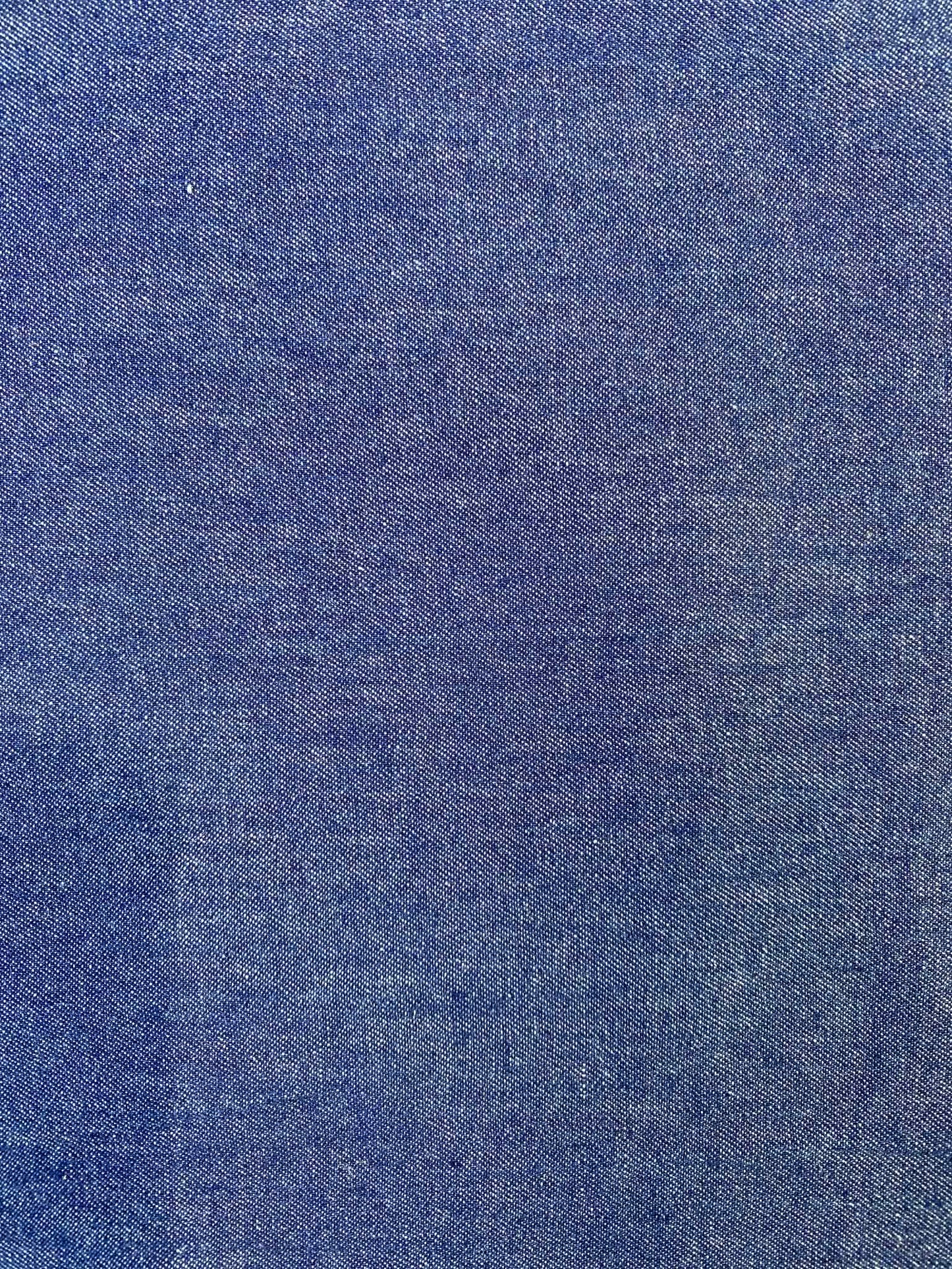 100% Cotton Denim/Chambray - Blue - 60"Wide - Sold By The Metre