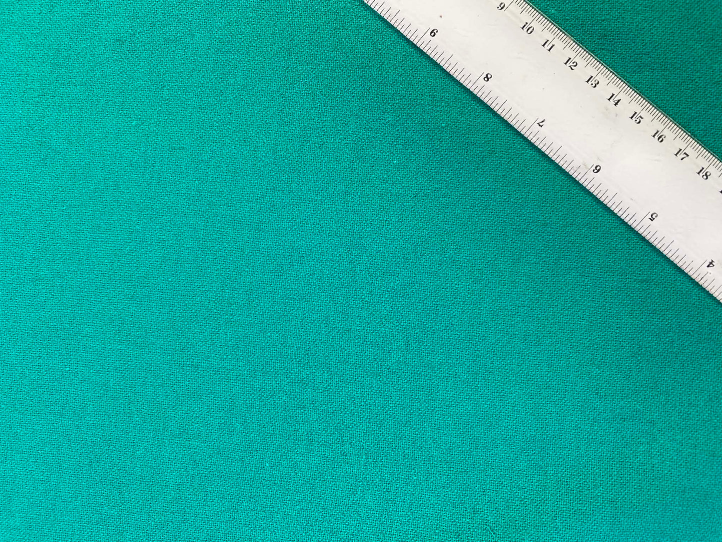 Premium Linen & Cotton Blend Fabric - Emerald- 57" Wide - 2.10 Metres