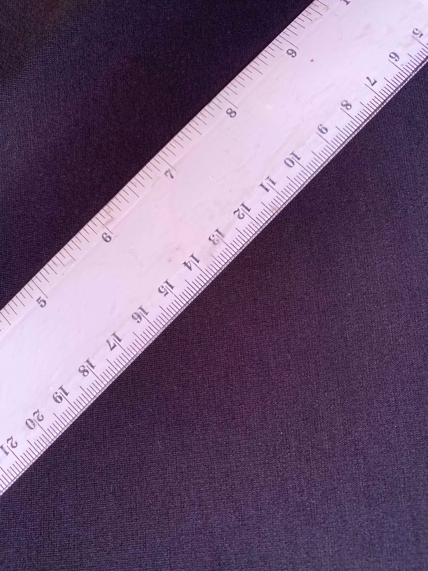 Black Polyester Viscose Spandex Stretch Fabric (£3.99/m)
