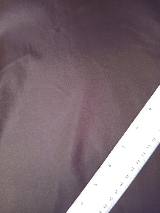 Taffeta - Chocolate - 59" Wide - Sold By The Metre